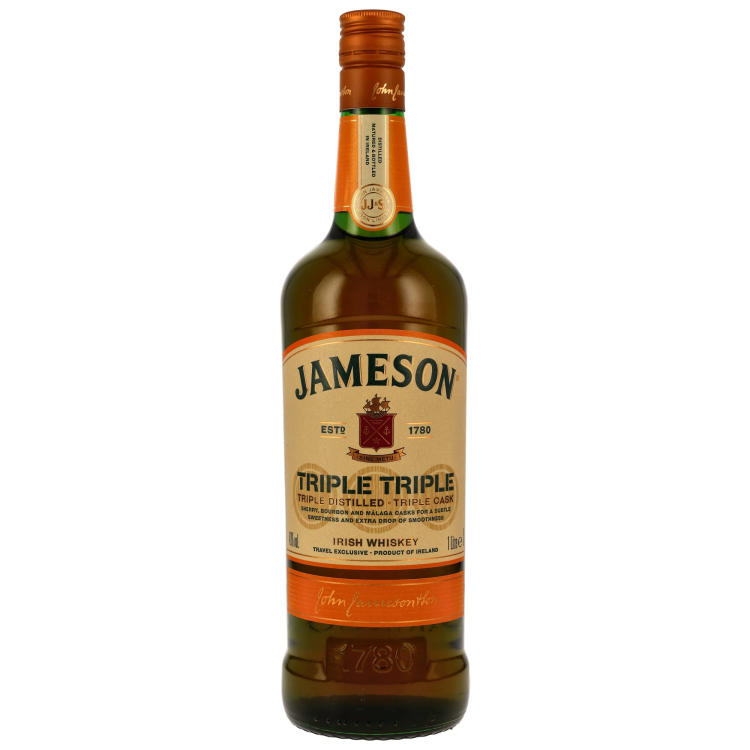 Jameson Triple Triple - 1 Ltr. Flasche